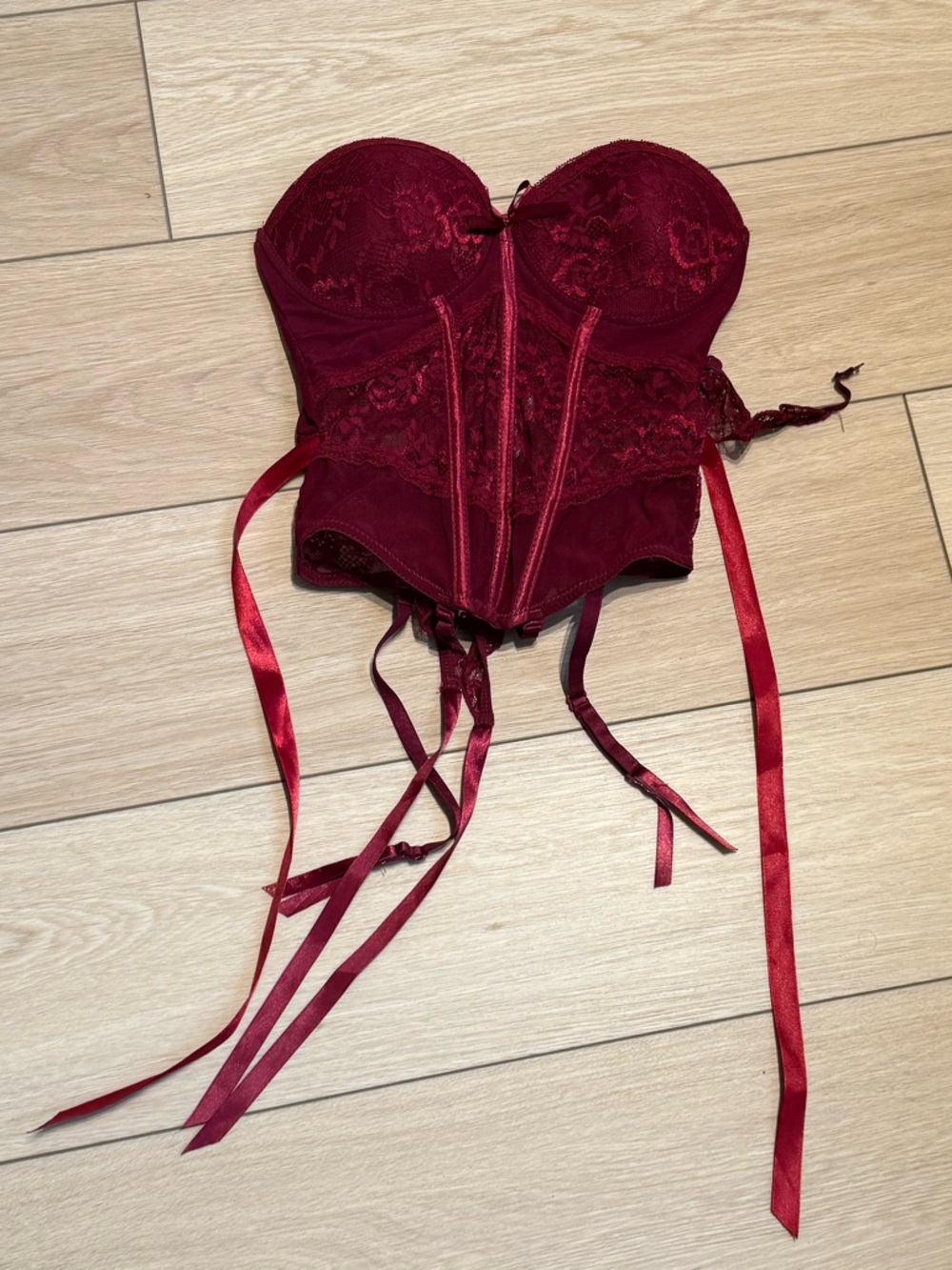 Varsbaby Lace Bustier Corset Top - Picture 2 of 6